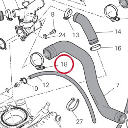 Collier 23-35 mm 74141881A — réf. 74141881A | Ducati Store