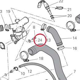 Rondelle 5.3X10X1 85250301A — réf. 85250301A | Ducati Store