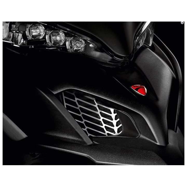 Grille protection radiateur huile Multistrada