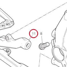 Plaque D. avant 824Z4621AA — réf. 82414721AA | Ducati Store