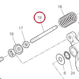 Pivot 11711272AA — réf. 11711272AA | Ducati Store