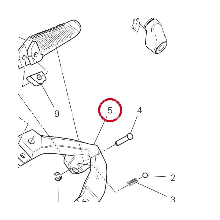 Plaque G. arrière — réf. 82411881BA | Ducati Store