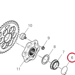 Agrafe 75910222A — réf. 75910222A | Ducati Store
