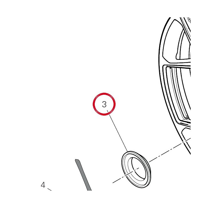Entretoise 71411352AA — réf. 71411352AA | Ducati Store