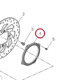 Roue phonique arrière — réf. 50410091A | Ducati Store