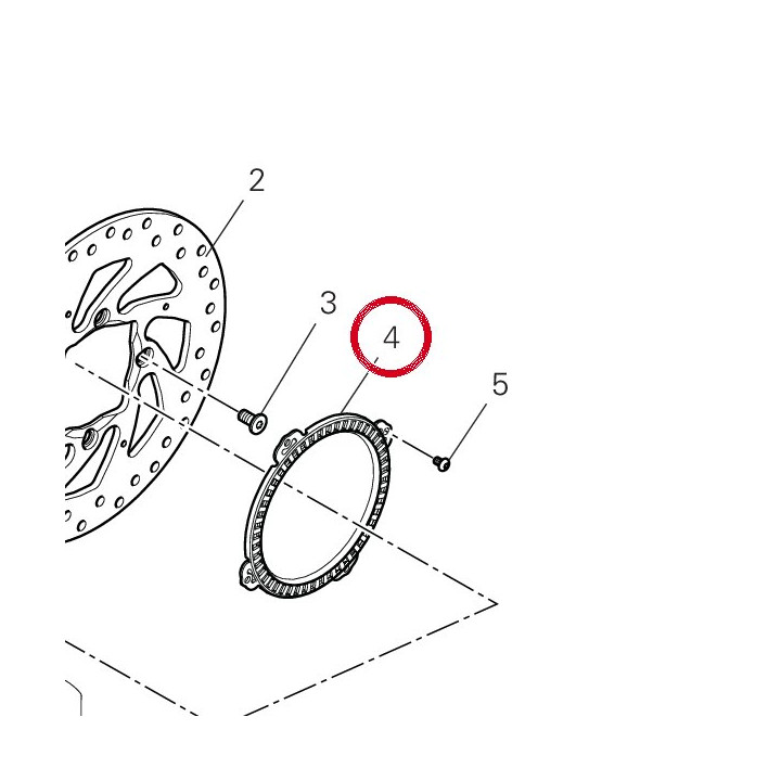 Roue phonique arrière — réf. 50410091A | Ducati Store
