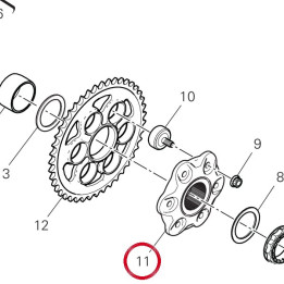 Bride Porte-Couronne — réf. 16016841AA | Ducati Store