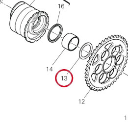 Entretoise 71410751A — réf. 71410751A | Ducati Store