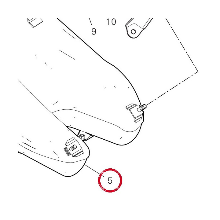 Silencieux 57315372AA — réf. 57315372AA | Ducati Store