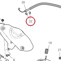 Bague elastique arret — réf. 88450661A | Ducati Store