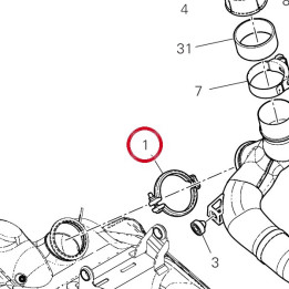 Collier 74142512A — réf. 74142512A | Ducati Store