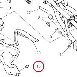 Caoutchouc 76412211A — réf. 76412211A | Ducati Store