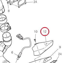 Protection horizontale — réf. 46015781AA | Ducati Store