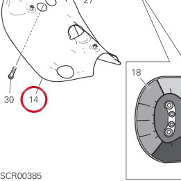 Pare-Chaleur inférieur — réf. 46016514A | Ducati Store