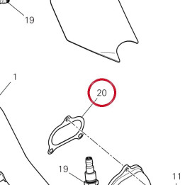 Joint tuyau échappement — réf. 79010231B | Ducati Store