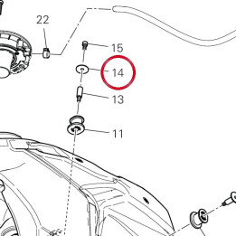 Rondelle 6,4X25X1,5 — réf. 85211961B | Ducati Store