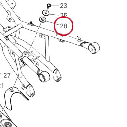 Tampon supérieur 86612051A — réf. 86612051A | Ducati Store