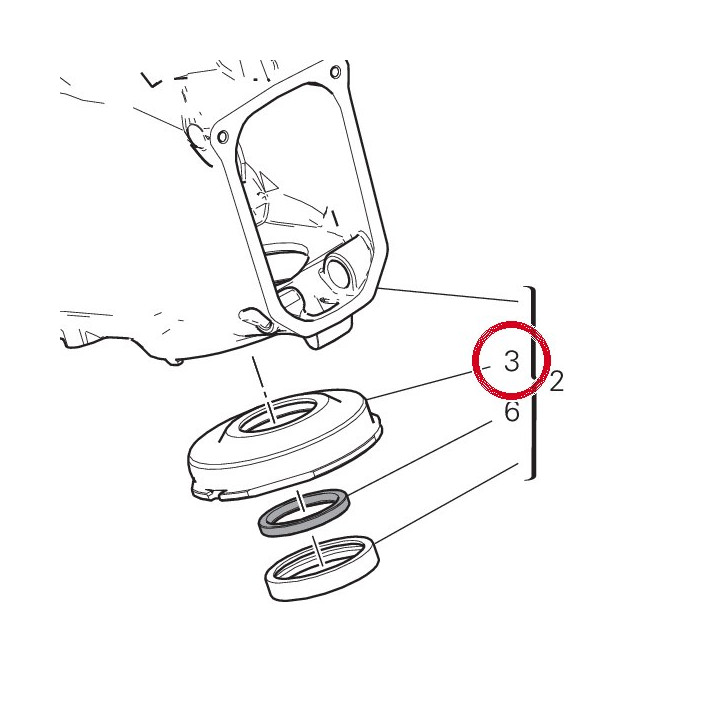 Douille inférieur — réf. 75610562AA | Ducati Store