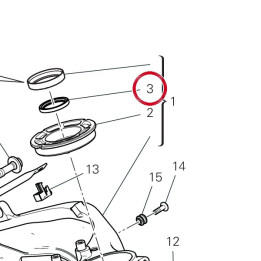 Pare-Poussiere 93041911A — réf. 93041911A | Ducati Store