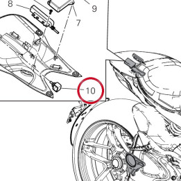 Support en caoutchouc — réf. 82911901A | Ducati Store