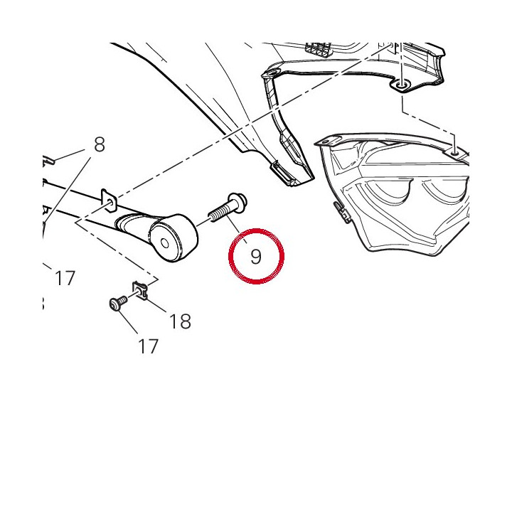Vis special 77916763AA — réf. 77916763AA | Ducati Store