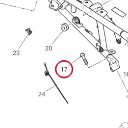 Vis special 7791B321AA — réf. 7791B321AA | Ducati Store