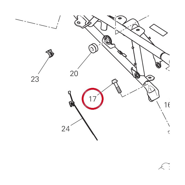 Vis special 7791B321AA — réf. 7791B321AA | Ducati Store