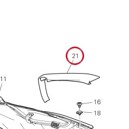 Joint gauche 79110961A — réf. 79110961A | Ducati Store