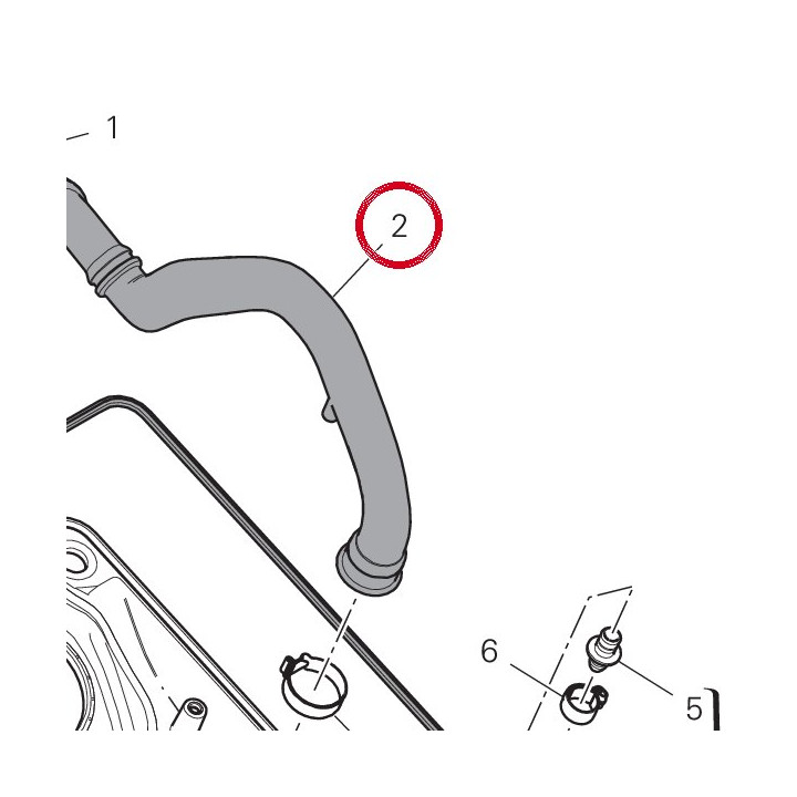 Tube D'Event 87611081A — réf. 87611081A | Ducati Store