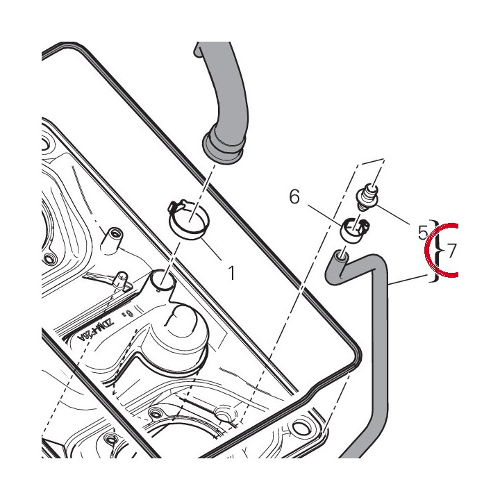 Tube D'Event 59013861A — réf. 59013862A | Ducati Store