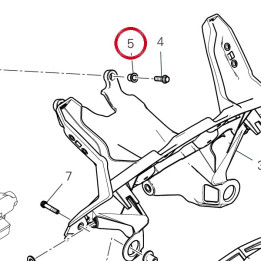 Entretoise 71611731AA — réf. 71611731AA | Ducati Store