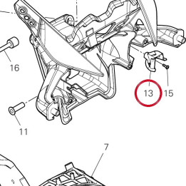 Passe-Cable 75811541AA — réf. 75811541AA | Ducati Store