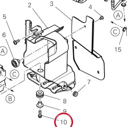 Vis tef M6X20 77251018B — réf. 77251018B | Ducati Store