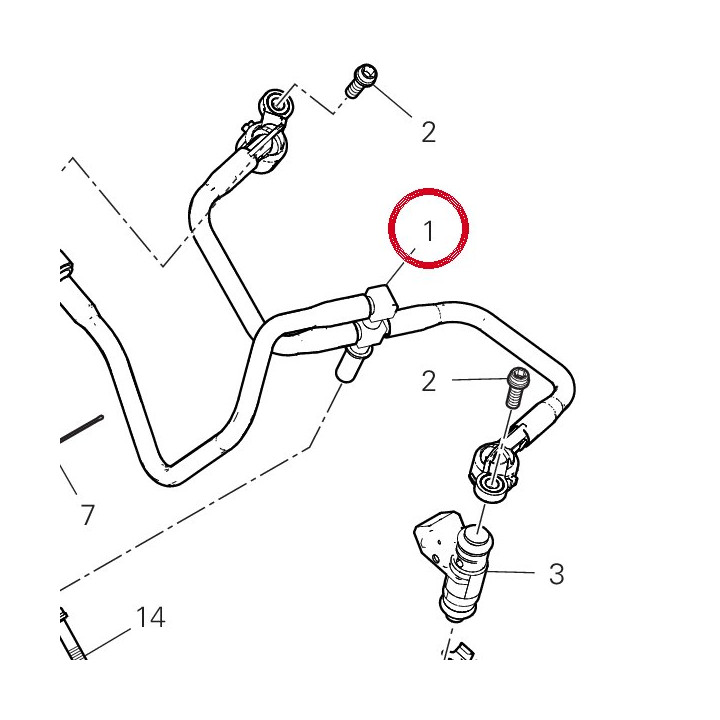 Tour parcours tuyaux — réf. 59027962A | Ducati Store