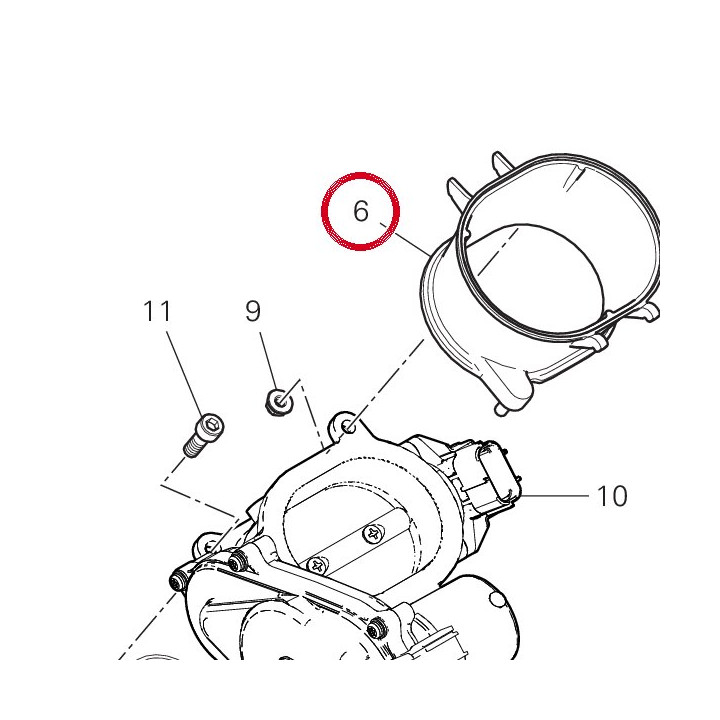 Manchon 13510461A — réf. 13510461A | Ducati Store