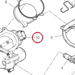 Corps papillon 28241121A — réf. 28241121A | Ducati Store