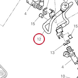 Tour parcours tuyaux — réf. 59027971A | Ducati Store