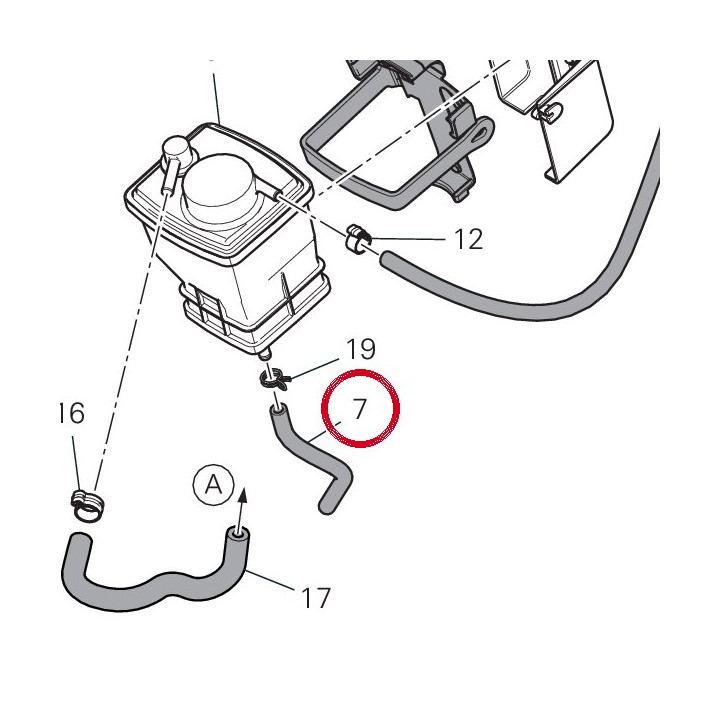 Tube D'Event 87611181A — réf. 87611181A | Ducati Store