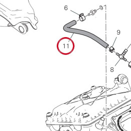 Tuyau 93510081A — réf. 93510081A | Ducati Store