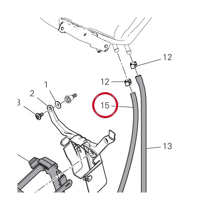 Tuyau 93511961A — réf. 935Z0091A | Ducati Store