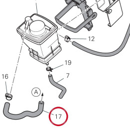Tuyau 93511741A — réf. 93511741A | Ducati Store
