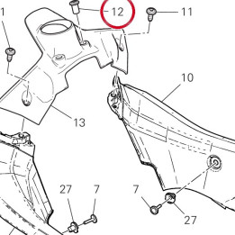 Écrou, special 75012341AA — réf. 75012341AA | Ducati Store