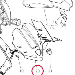 Cache 4601N251A — réf. 4601N251A | Ducati Store