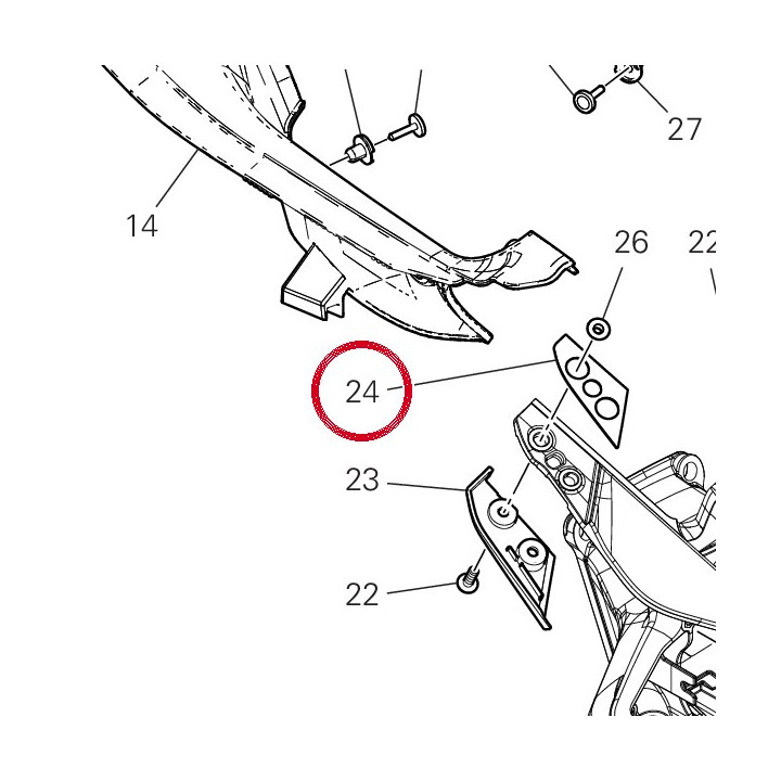 Joint 78811791A — réf. 78811791A | Ducati Store