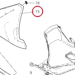 Panneau insonorisant — réf. 48612471AA | Ducati Store