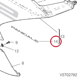 Decalcomanie Panigale V2 — réf. 4381D111AW | Ducati Store