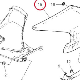 Panneau insonorisant — réf. 48612481AA | Ducati Store