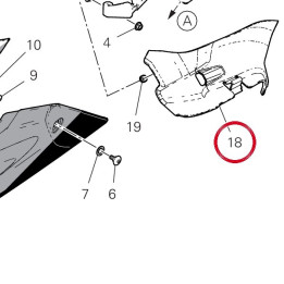 Couvercle 46017032AA — réf. 46017032AA | Ducati Store