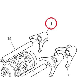 Fourche engrenement 5Ème — réf. 18010271D | Ducati Store