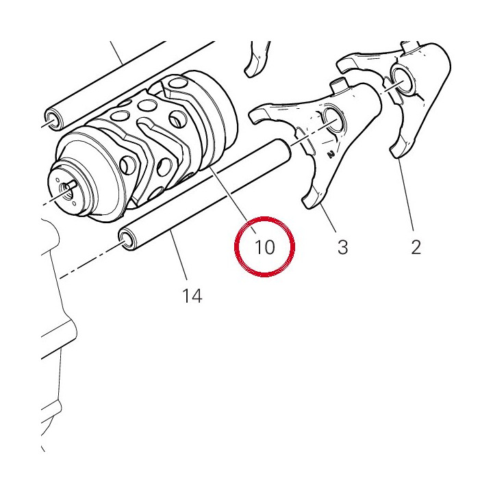Tambour complet boîte — réf. 18220354C | Ducati Store